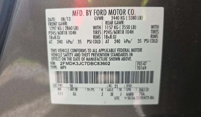
								Used 2013 FORD EDGE SEL SUV, TAN 3.5L Gas FWD full									