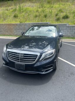 Used 2015 MERCEDES-BENZ S-CLASS S 550 Sedan, BLUE 4.7L Gas RWD
