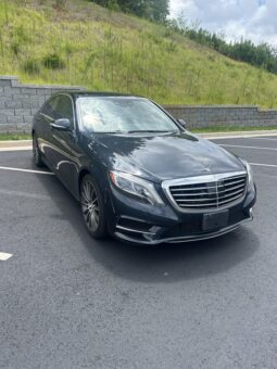 Used 2015 MERCEDES-BENZ S-CLASS S 550 Sedan, BLUE 4.7L Gas RWD