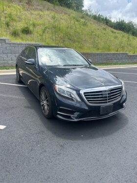 Used 2015 MERCEDES-BENZ S-CLASS S 550 Sedan, BLUE 4.7L Gas RWD