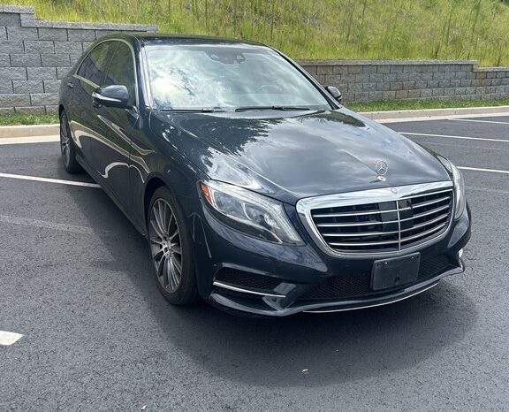 
								Used 2015 MERCEDES-BENZ S-CLASS S 550 Sedan, BLUE 4.7L Gas RWD full									