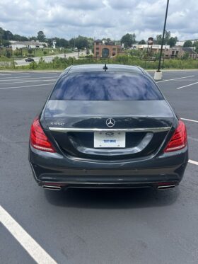 Used 2015 MERCEDES-BENZ S-CLASS S 550 Sedan, BLUE 4.7L Gas RWD