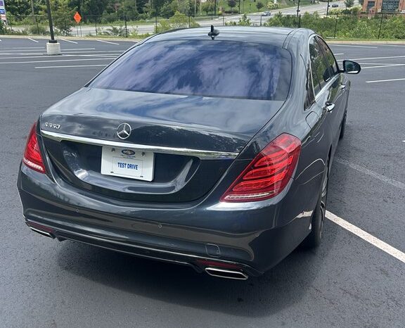 
								Used 2015 MERCEDES-BENZ S-CLASS S 550 Sedan, BLUE 4.7L Gas RWD full									