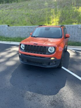 Used 2018 JEEP RENEGADE LATITUDE SUV, ORANGE 2.4L Flex FWD