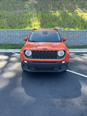 Used 2018 JEEP RENEGADE LATITUDE SUV, ORANGE 2.4L Flex FWD