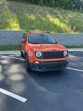 Used 2018 JEEP RENEGADE LATITUDE SUV, ORANGE 2.4L Flex FWD