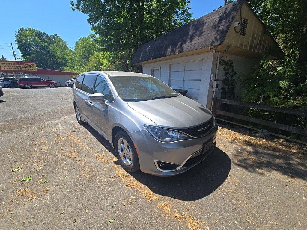 Used 2017 CHRYSLER PACIFICA HYBRID TOURING PLUS Mini-Van, SILVER 3.6L Other FWD