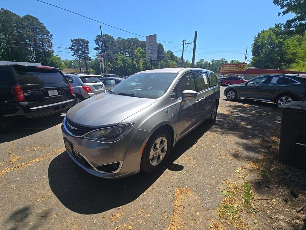 Used 2017 CHRYSLER PACIFICA HYBRID TOURING PLUS Mini-Van, SILVER 3.6L Other FWD