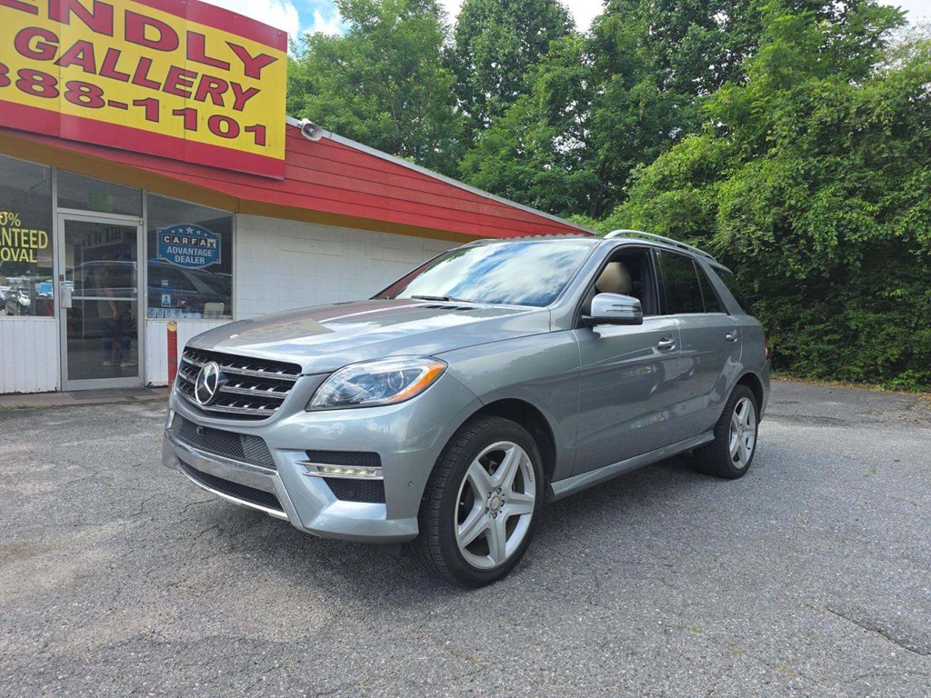 Used 2015 MERCEDES-BENZ M-CLASS ML 400 SUV, GREY 3.0L Gas AWD