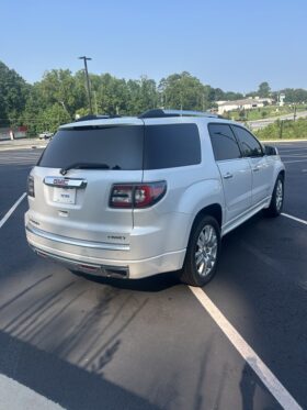 Used 2016 GMC ACADIA DENALI SUV, WHITE 3.6L Gas AWD