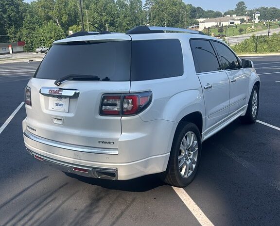 
								Used 2016 GMC ACADIA DENALI SUV, WHITE 3.6L Gas AWD full									