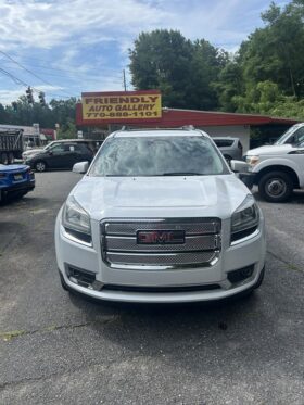 Used 2016 GMC ACADIA DENALI SUV, WHITE 3.6L Gas AWD