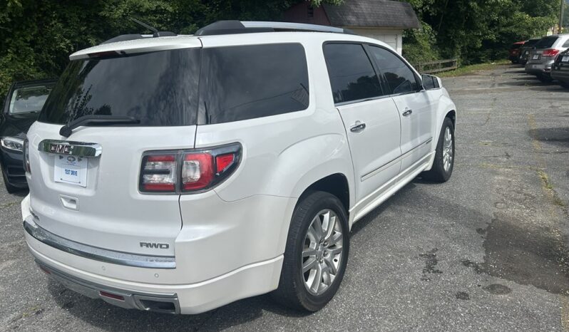 
								Used 2016 GMC ACADIA DENALI SUV, WHITE 3.6L Gas AWD full									
