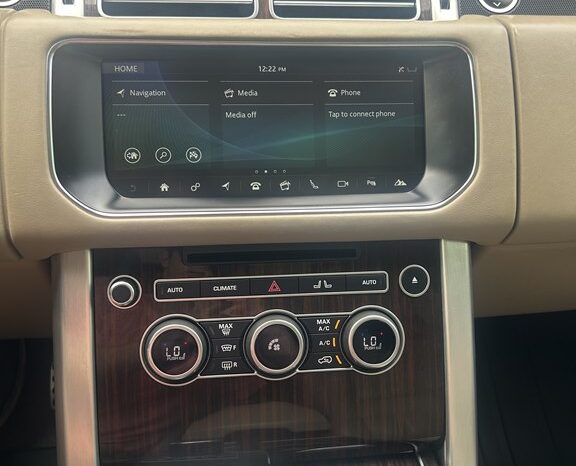 
								Used 2017 LAND ROVER RANGE ROVER SUPERCHARGED SUV, RED 5.0L Gas AWD full									