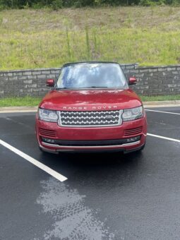 
										Used 2017 LAND ROVER RANGE ROVER SUPERCHARGED SUV, RED 5.0L Gas AWD full									