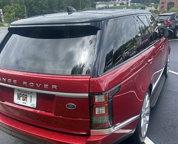 
								Used 2017 LAND ROVER RANGE ROVER SUPERCHARGED SUV, RED 5.0L Gas AWD full									