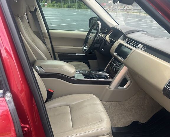 
								Used 2017 LAND ROVER RANGE ROVER SUPERCHARGED SUV, RED 5.0L Gas AWD full									