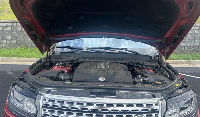 
								Used 2017 LAND ROVER RANGE ROVER SUPERCHARGED SUV, RED 5.0L Gas AWD full									