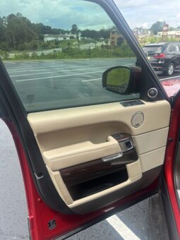 
										Used 2017 LAND ROVER RANGE ROVER SUPERCHARGED SUV, RED 5.0L Gas AWD full									