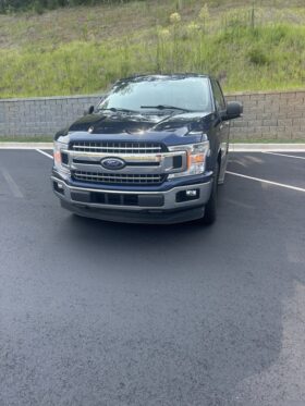 Used 2019 FORD F-150 XL Truck, BLUE 3.5L Gas RWD