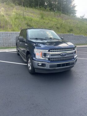 Used 2019 FORD F-150 XL Truck, BLUE 3.5L Gas RWD