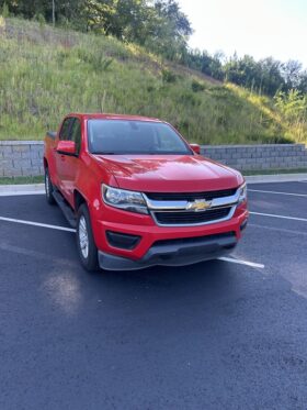 Used 2016 CHEVROLET COLORADO LT Truck, RED 3.6L Gas RWD