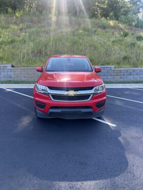 Used 2016 CHEVROLET COLORADO LT Truck, RED 3.6L Gas RWD
