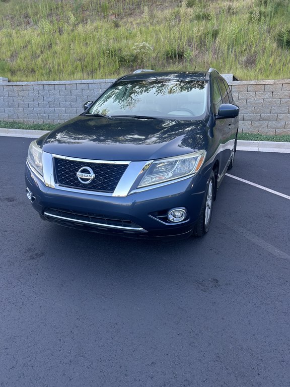 Used 2016 NISSAN PATHFINDER S SUV, BLUE 3.5L Gas FWD