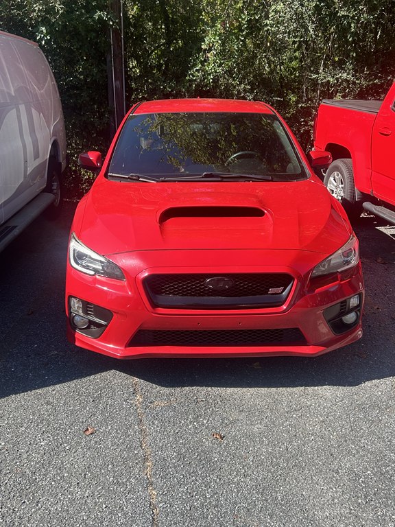 Used 2016 SUBARU WRX STI Sedan, RED 2.5L Gas AWD