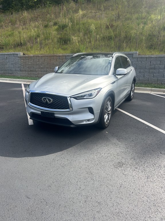Used 2021 INFINITI QX50 LUXE Wagon, SILVER 2.0L Gas FWD