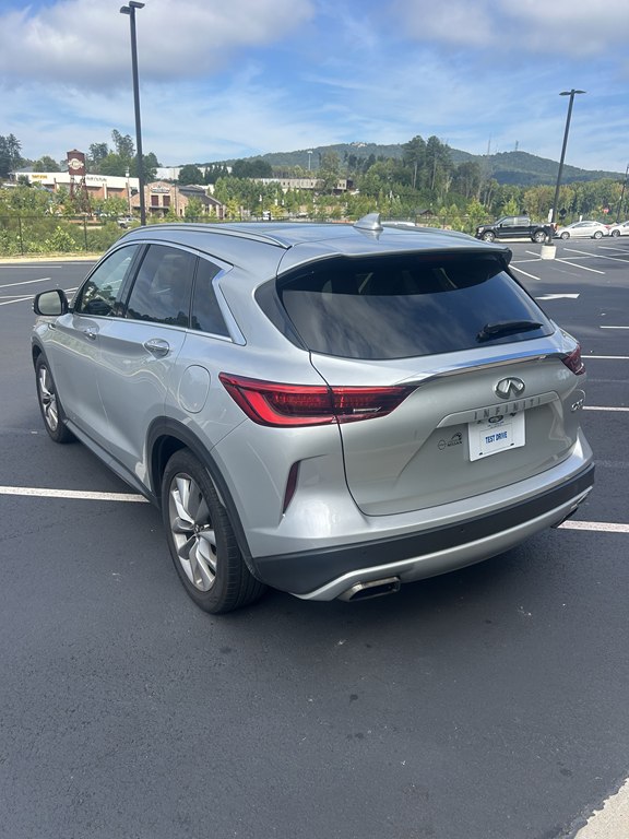 Used 2021 INFINITI QX50 LUXE Wagon, SILVER 2.0L Gas FWD