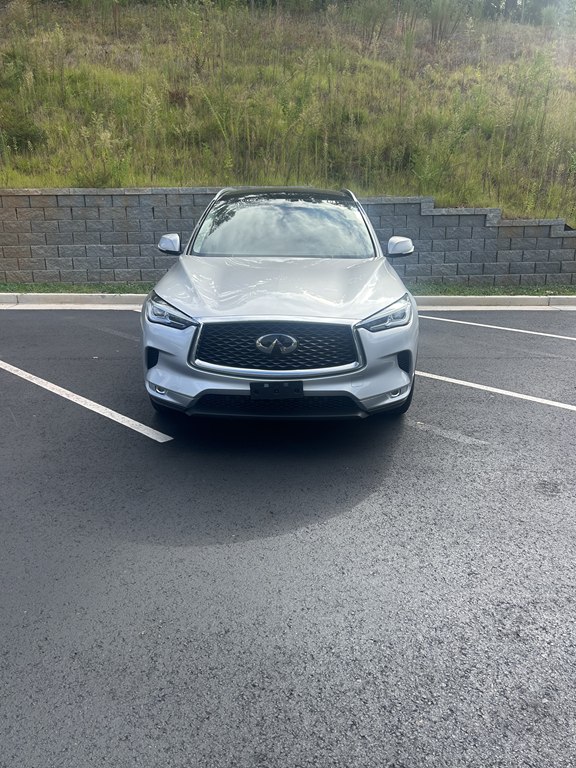 Used 2021 INFINITI QX50 LUXE Wagon, SILVER 2.0L Gas FWD