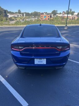 Used 2018 DODGE CHARGER SXT PLUS Sedan, BLUE 3.6L Electric RWD
