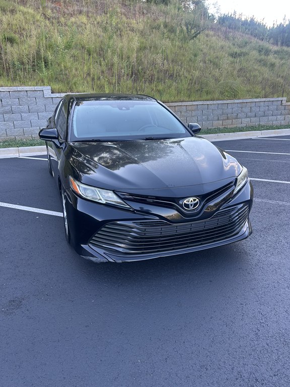 Used 2018 TOYOTA CAMRY L Sedan, BLACK 2.5L Gas FWD