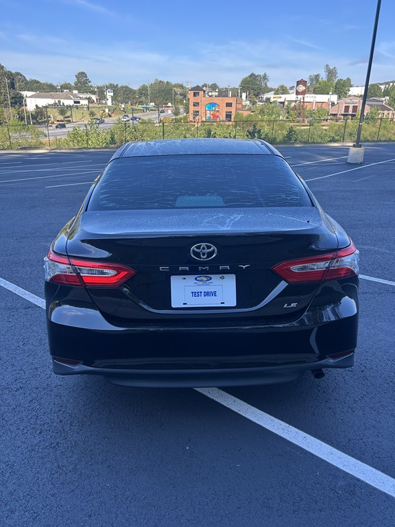 Used 2018 TOYOTA CAMRY L Sedan, BLACK 2.5L Gas FWD