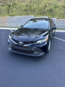 Used 2018 TOYOTA CAMRY L Sedan, BLACK 2.5L Gas FWD