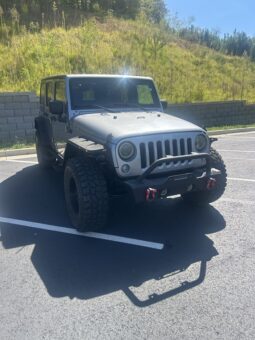 Used 2017 JEEP WRANGLER UNLIMI SPORT SUV, GREY 3.6L Gas 4WD