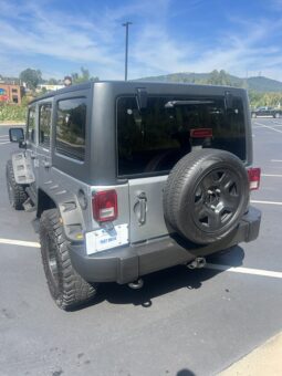 Used 2017 JEEP WRANGLER UNLIMI SPORT SUV, GREY 3.6L Gas 4WD