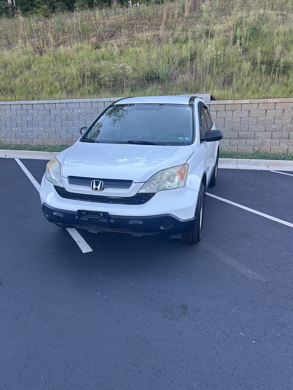 Used 2007 HONDA CR-V LX SUV, WHITE 2.4L Gas AWD