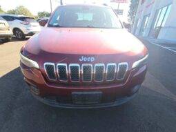 Used 2019 JEEP CHEROKEE LATITUDE SUV, MAROON 2.4L FWD Gas