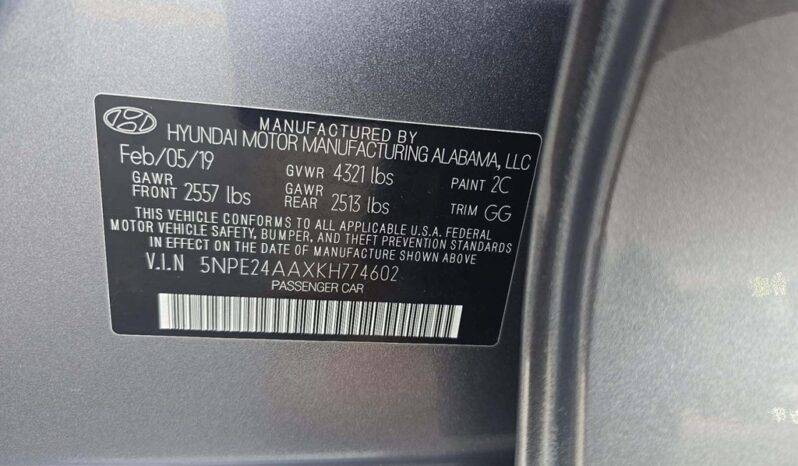 
								Used 2019 HYUNDAI SONATA ECO Sedan, GREY 1.6L FWD Gas full									