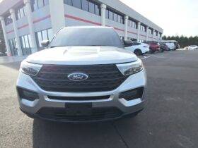 Used 2021 FORD EXPLORER BASE SUV, SILVER 3.3L Hybrid AWD