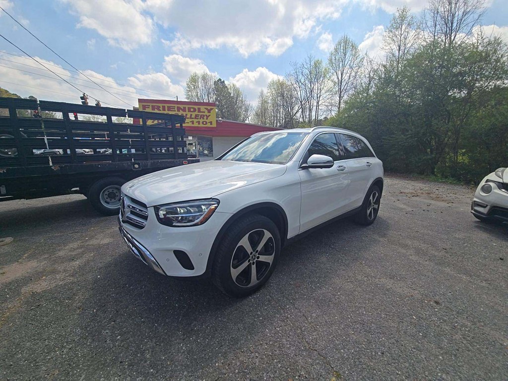 Used 2020 MERCEDES-BENZ GLC GLC 300 SUV, WHITE 2.0L Gas RWD
