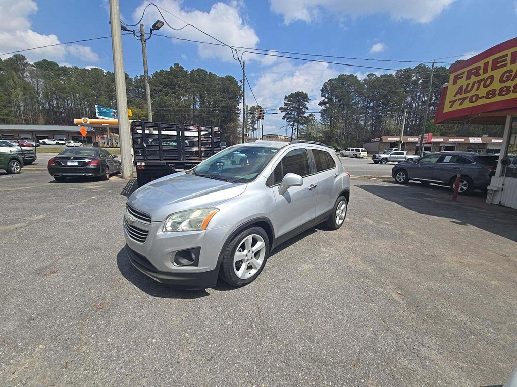 Used 2016 CHEVROLET TRAX LTZ Wagon, SILVER 1.4L Gas FWD