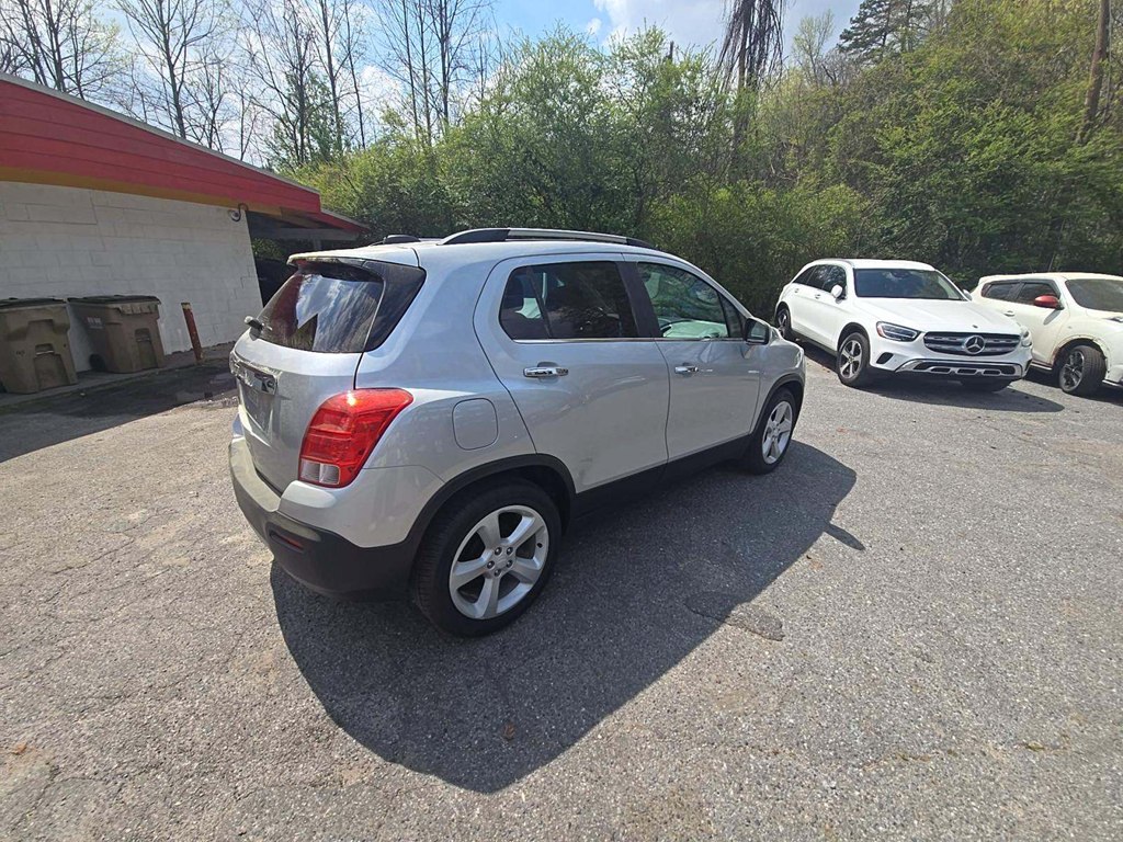 Used 2016 CHEVROLET TRAX LTZ Wagon, SILVER 1.4L Gas FWD