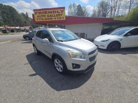 Used 2016 CHEVROLET TRAX LTZ Wagon, SILVER 1.4L Gas FWD