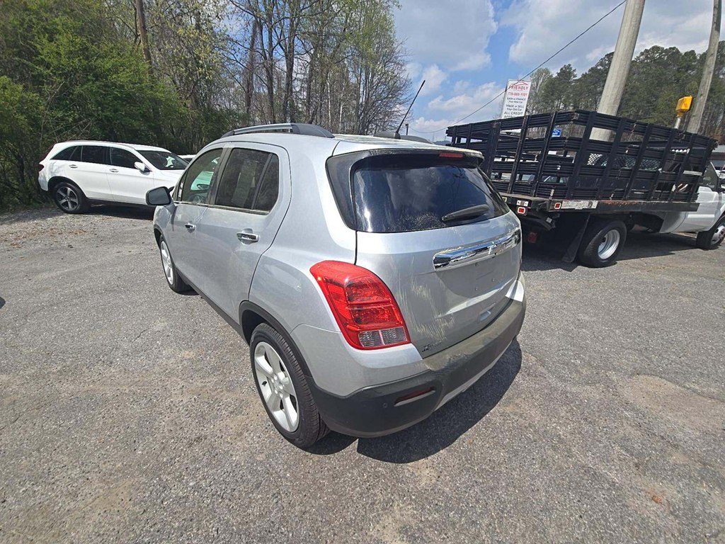Used 2016 CHEVROLET TRAX LTZ Wagon, SILVER 1.4L Gas FWD