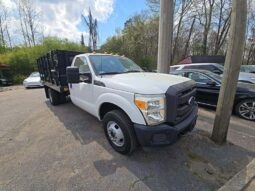 Used 2014 FORD F-350 SUPER DUT XL Chassis, WHITE 6.2L Flex RWD