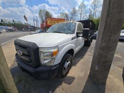 Used 2014 FORD F-350 SUPER DUT XL Chassis, WHITE 6.2L Flex RWD