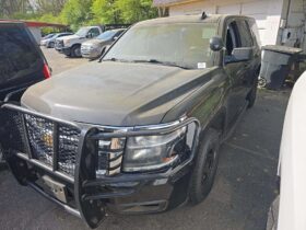 Used 2019 CHEVROLET TAHOE POLICE SUV, BLACK 5.3L Flex RWD